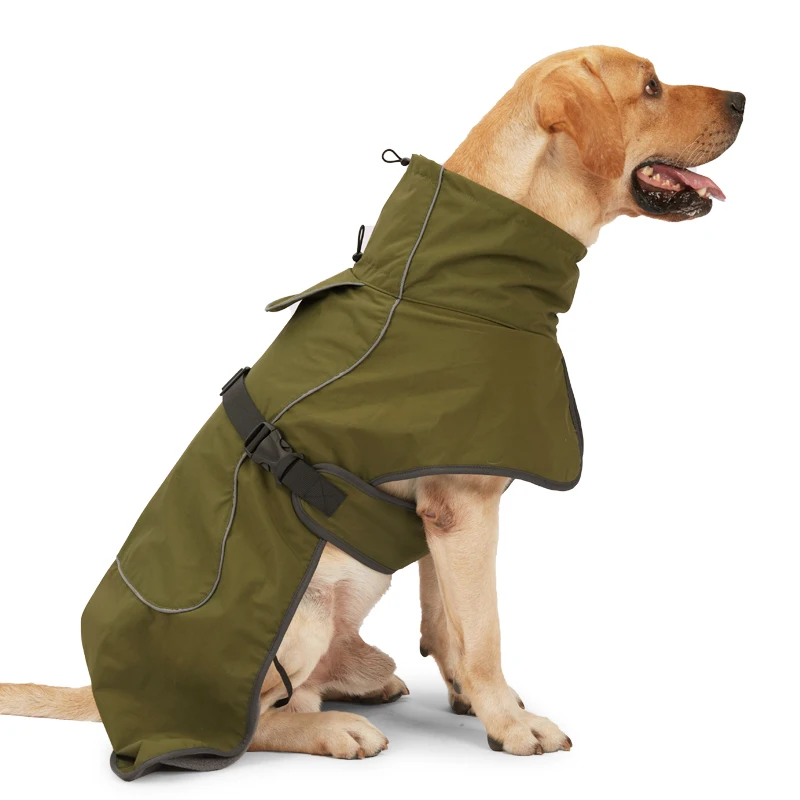 Ropa para perros grandes, chaleco cálido de invierno para perros grandes, chaqueta impermeable para perros, abrigo para perros galgo, ropa Doberman para perros medianos y grandes - imagen 5