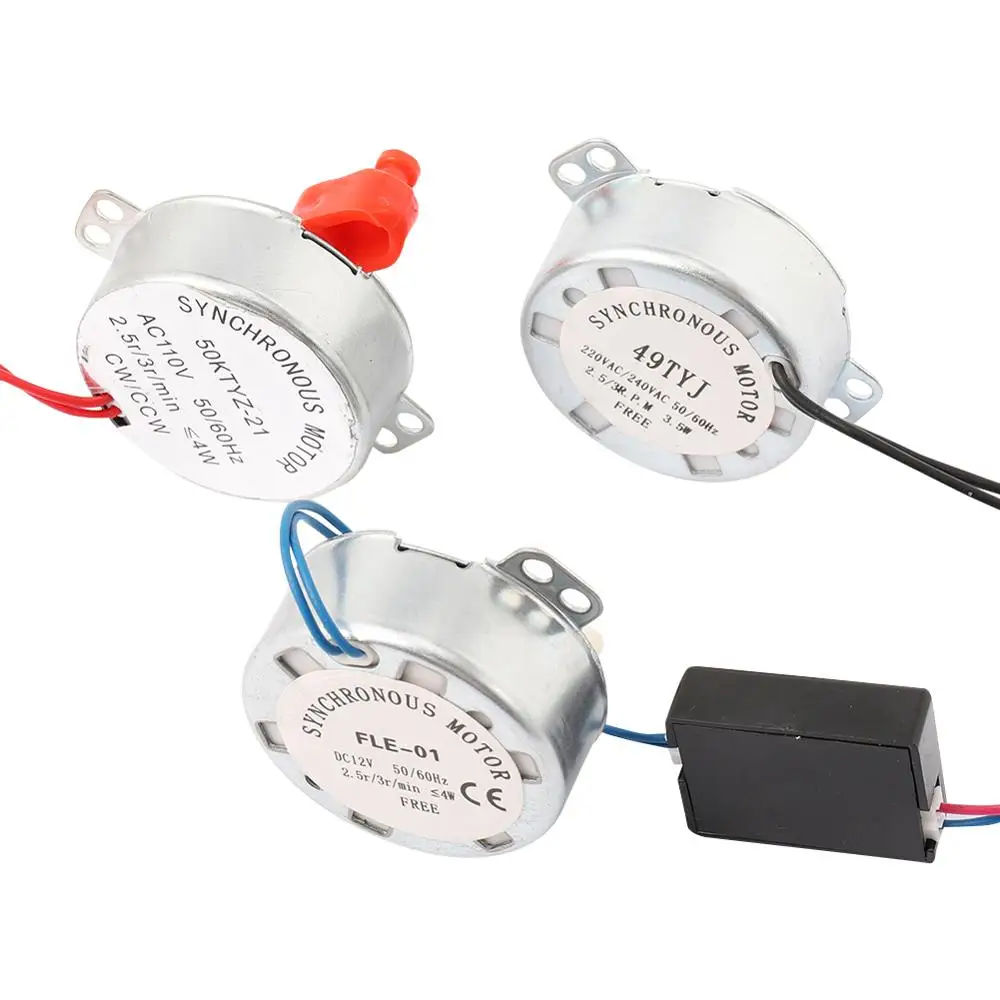 Mini accesorios de Motor de incubadora AC 220V/110V 50/60Hz, Motor de girar los huevos, incubadora de huevos hecha a mano, equipo de incubadora, 10 Uds. - imagen 2