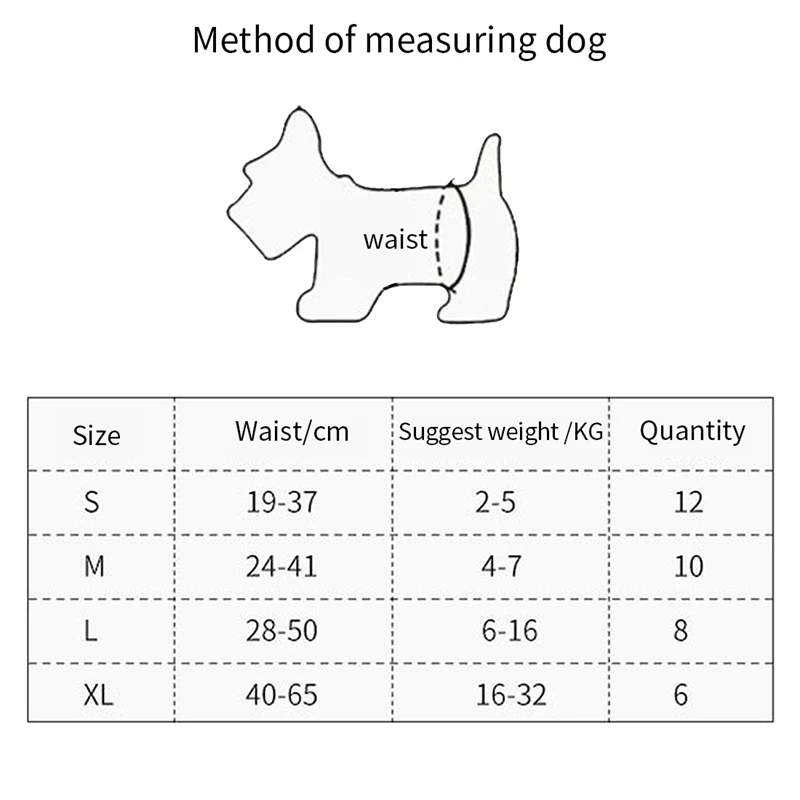 Pañales para perros masculinos de súper absorción, pantalones fisiológicos desechables a prueba de fugas, pañales para mascotas, bragas para cachorros, pañales de papel para perros