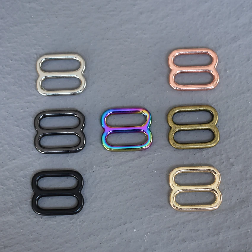 Deslizador de ajuste para correas de 15mm, accesorios para Collar de perro, correas DIY, cinturones, de Metal chapado de alta calidad, 1 ud. - imagen 4