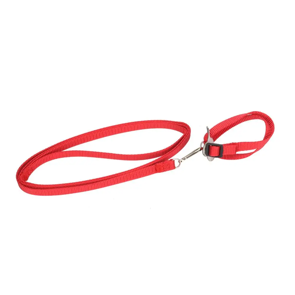 Arnés ajustable para mascotas, correa para reptiles, tortuga, gerbil, lagarto, adiestramiento al aire libre, correa suave, antimordida, cuerda de tracción ligera Multicolor - imagen 4