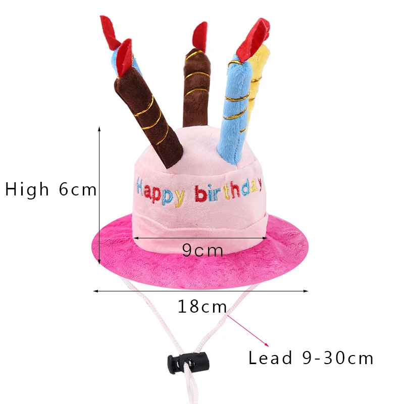 Sombrero de fiesta para mascotas - Cumpleaños XLeiPet - imagen 2