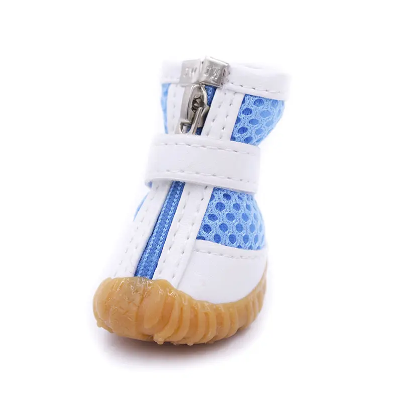 Zapatos a la moda para mascotas, calzado impermeable y transpirable para perros pequeños, novedad de 2021 - imagen 2