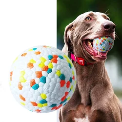 Pelota resistente para perro de alta elasticidad y segura divertida