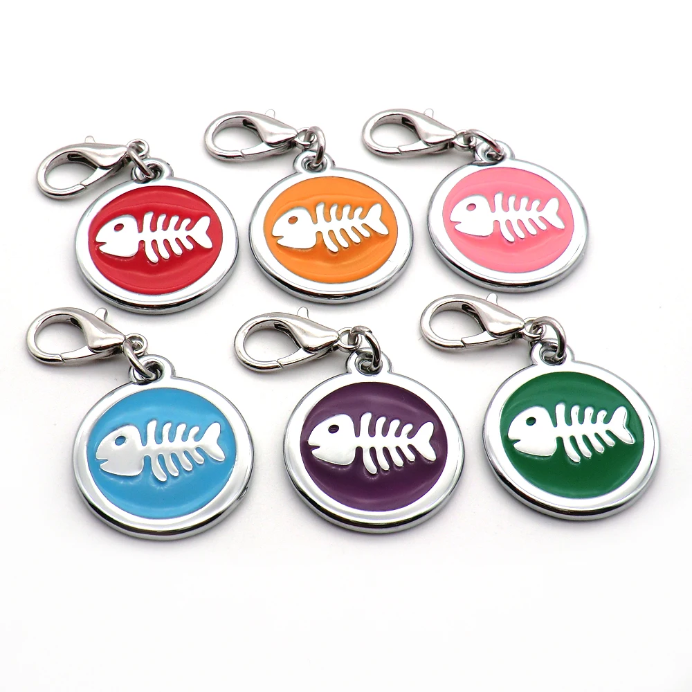 Placa de identificación de perro personalizada, accesorio para Collar con placa de identificación, colgante antipérdida, 20 piezas - imagen 4