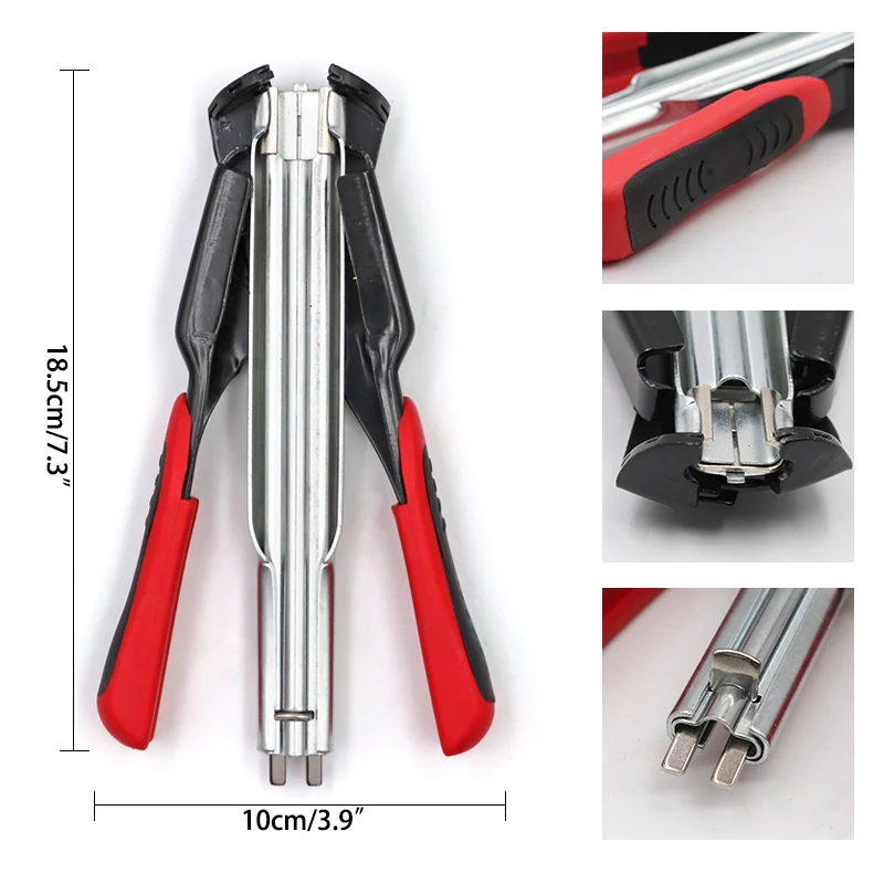 Abrazadera de instalación de jaula para animales y clavos tipo C, abrazadera para jaula de animales, pollo, cerdo, pájaro, jaula para mascotas, accesorios, equipo de instalación - imagen 2