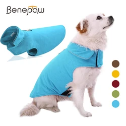 Cortaviento reflectante para perros con chaqueta térmica y correa