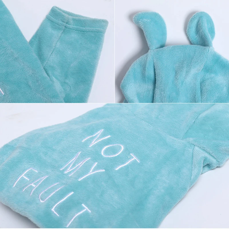 Ropa de invierno para perros, sudaderas con capucha cálidas para cachorros, Bulldog Francés, Chihuahua, Pug, Mono para mascotas, Disfraces para perros pequeños y medianos - imagen 4