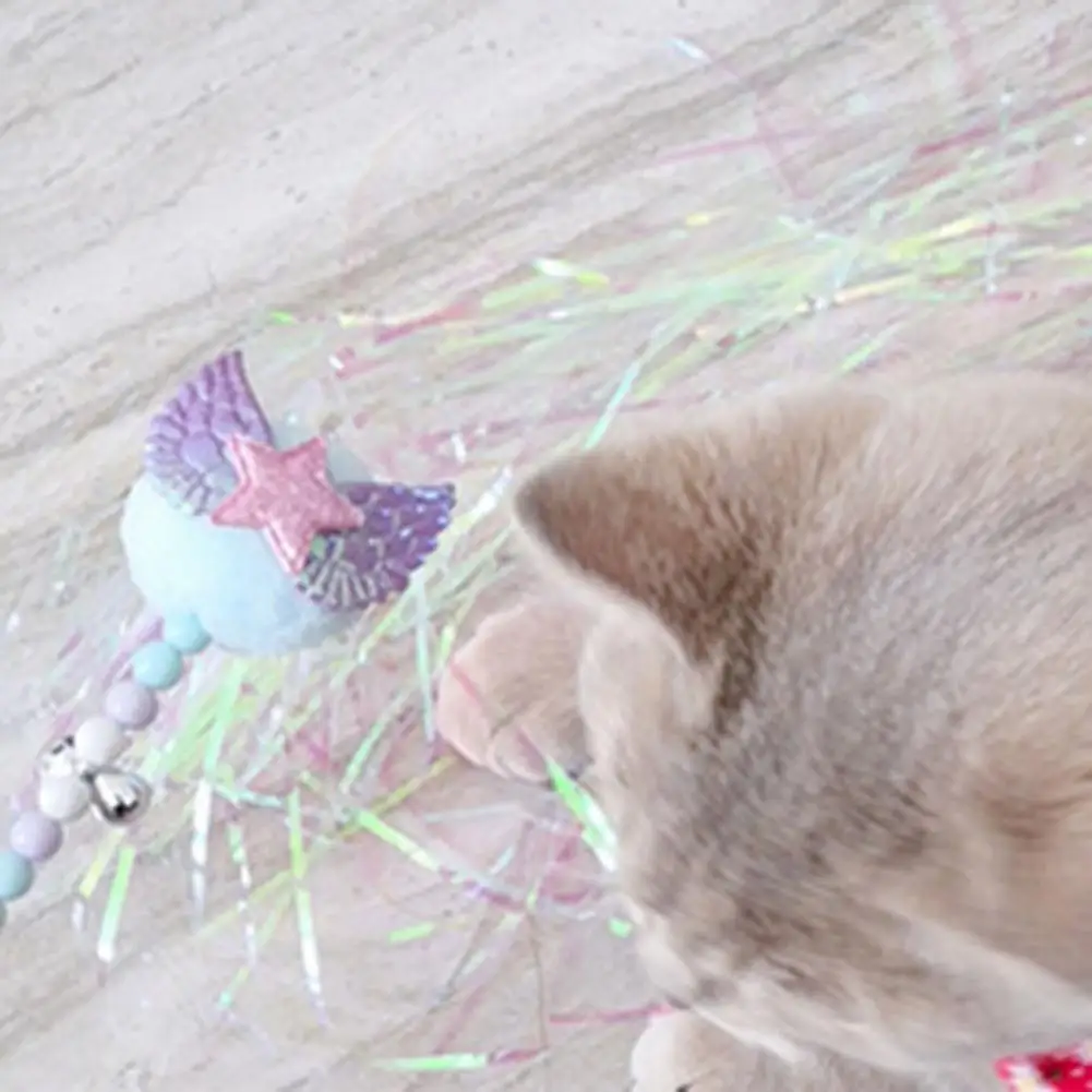 Varita de juego para gatos de larga duración, 40cm, para aliviar la ansiedad - imagen 5