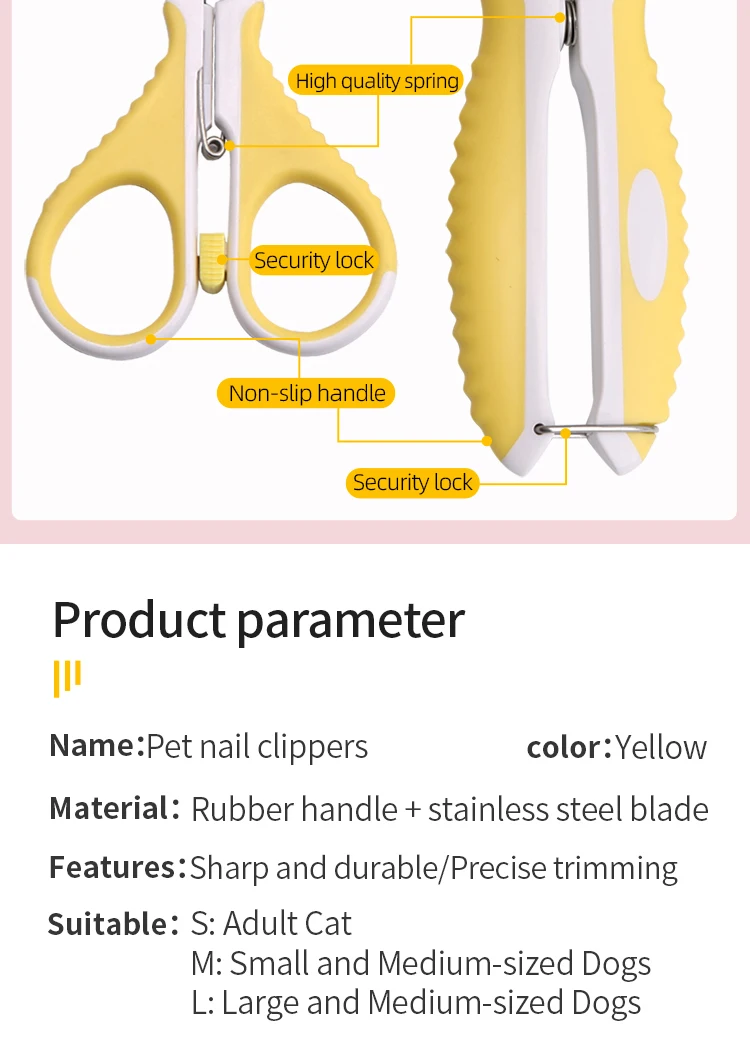 Cortaúñas siendo usadas en un gato