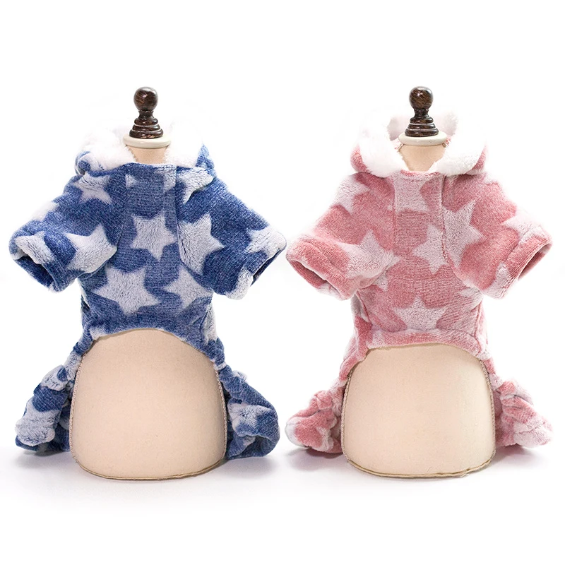 Mono de lana de invierno para mascota, ropa cálida para perro, cachorro, gato, cuatro patas, traje para Chihuahua, abrigo S,M,L,XL,2XL - imagen 3