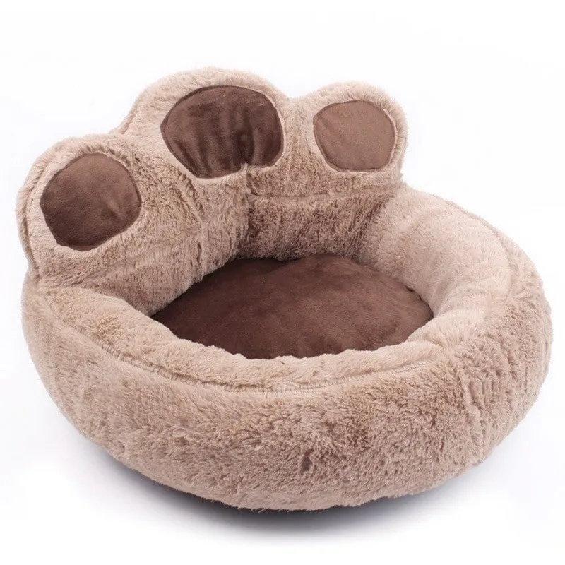 Benepaw-sofás de calidad para perro, cama lavable con forma de pata, suave y cálida, resistente al desgaste, para cachorro y gato, 4 colores - imagen 3