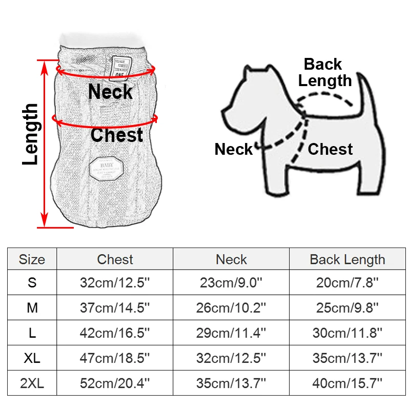 Abrigo Cálido de Invierno para Perros con Chaqueta Tejida Estilo Deportivo y Suéter con Capucha - imagen 3