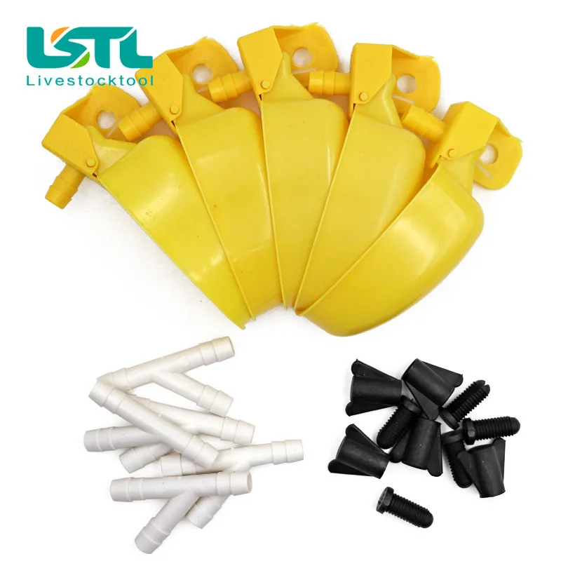 Cuenco para beber paloma y codorniz para pájaros, bebedero automático, cuencos colgantes, taza para beber, herramientas de alimentación de codorniz para pájaros, 5 uds. - imagen 5