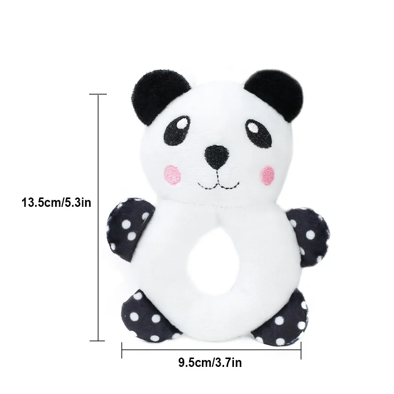 YUDODO Stuffe dibujos animados Panda Rana conejo perro suave peluche mascota masticar juguete para perro pequeño Teddy Chihuahua cachorro gato juguetes interactivos - imagen 5