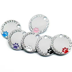 Placa identificación antipérdida para perros y gatos – Etiqueta resistente