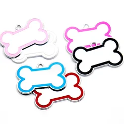 Venta al por mayor, 20 piezas, etiqueta de identificación de perro para perros pequeños, etiqueta de perro antipérdida grabada con nombre de mascota, etiquetas de identificación de número de teléfono