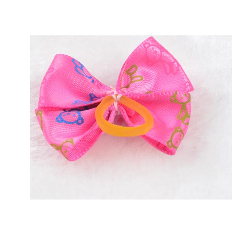 LAPLADOG-accesorios para el cabello para perros pequeños, lazo encantador de estilo princesa para mascotas, sombreros para cachorros y gatos, pajarita de flores de belleza ZL379 - imagen 5