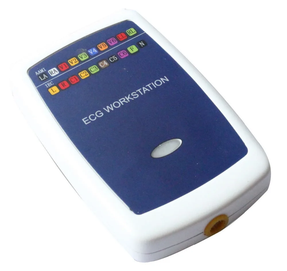 Contec 8000G Sistema de estación de trabajo multifunción para PC ECG/EKG Monitor de presión arterial de descanso de 12 cables - imagen 3