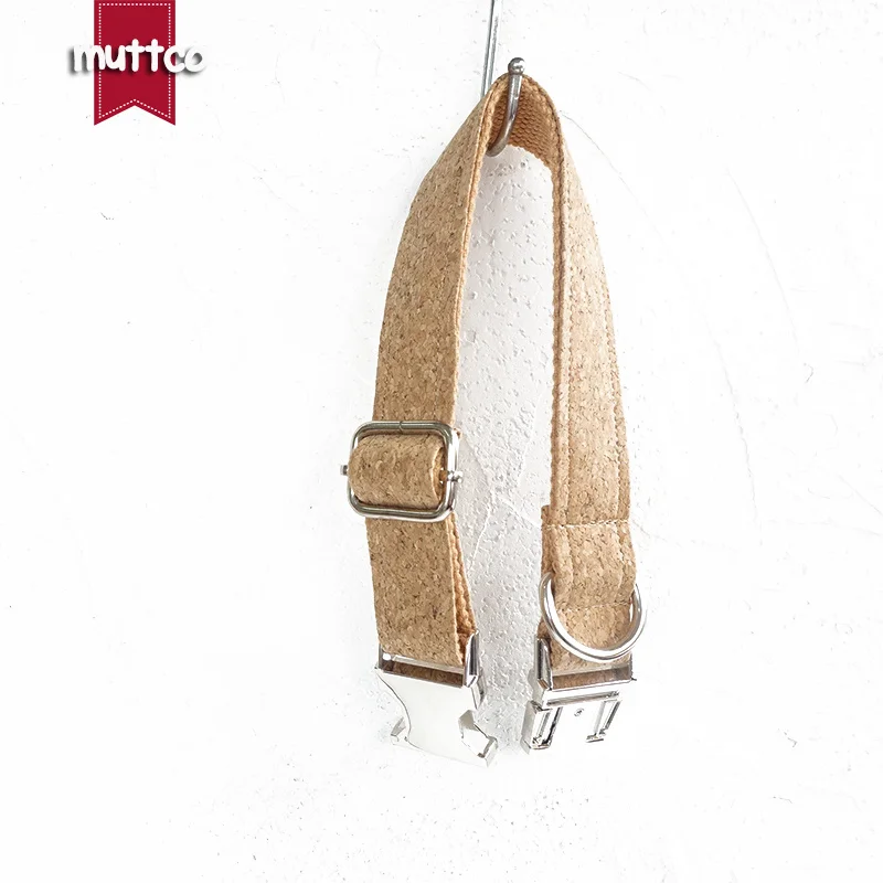 MUTTCO collar para perro único THE WOOD GRAIN conveniente para caminar el accesorio de correa para perros pequeños, medianos y grandes 5 tamaños UDC084 - imagen 2