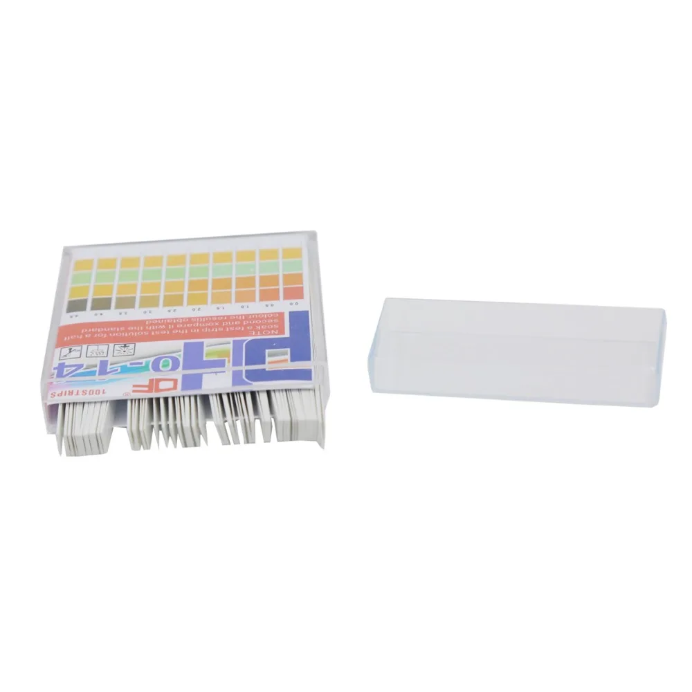 PH 0 -14 Test Paper - Pistha 80 PCS PH 0-14 Test Paper Litmus Strips Tester for Saliva Urine Water Soil Testing - imagen 4