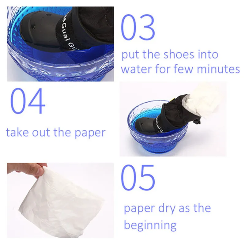 Botas impermeables para perros, forro polar y suela antideslizante - imagen 5