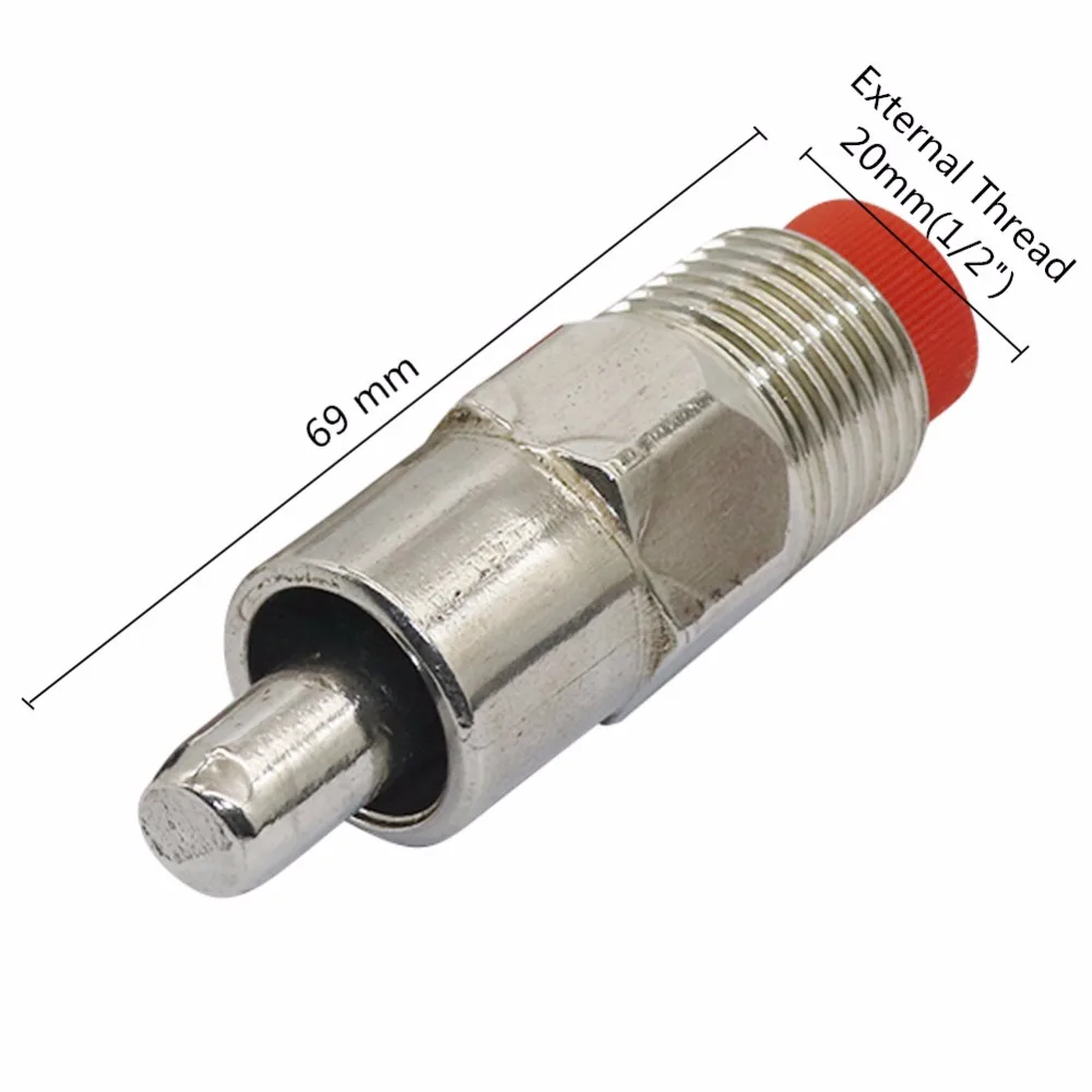 Tetina automática de acero inoxidable para beber animales, instrumento para beber, bebedero, alimentador, equipo agrícola, 20 mm, 1 ud. - imagen 2