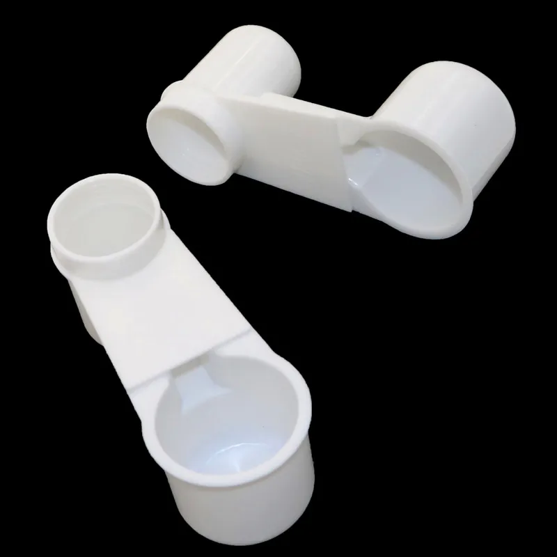 Bebedero automático para pájaros, bebedero automático de doble puerto para mascotas, 2 uds. - imagen 3