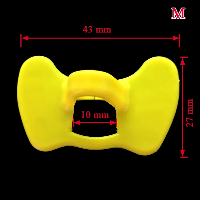 Gafas sin perno para pollo, lentes de faisán de polietileno, Ojo de faisán, equipo de Agricultura, venta al por mayor, 200 Uds. - imagen 3