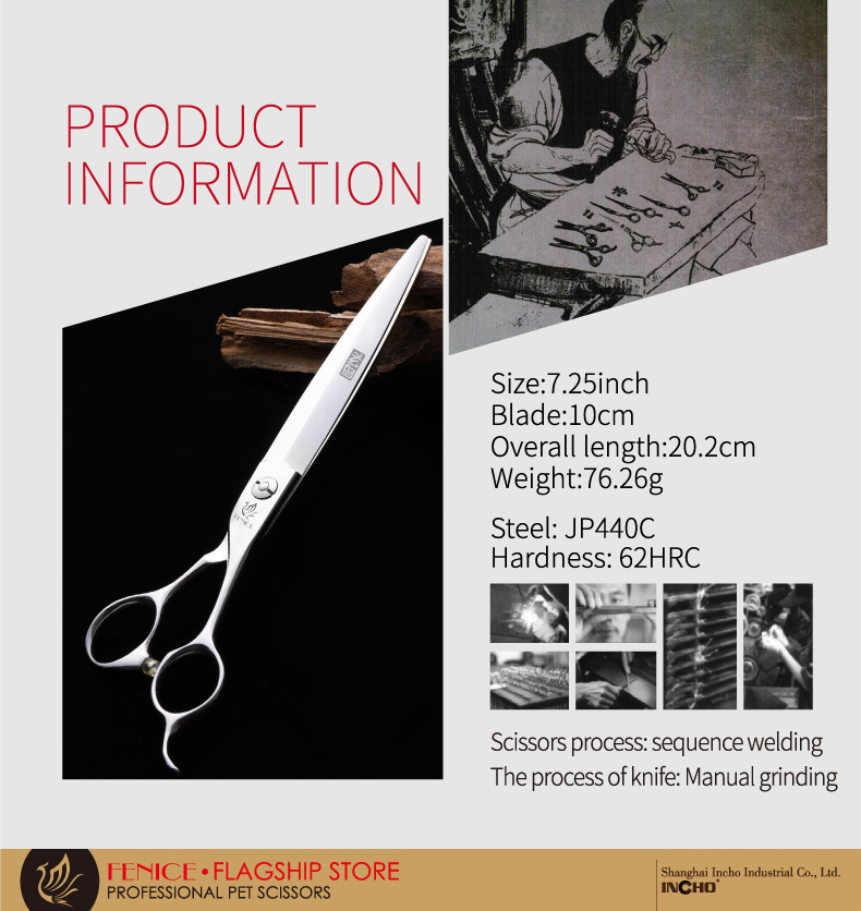 Fenice Tijeras - Calidad del acero 440C