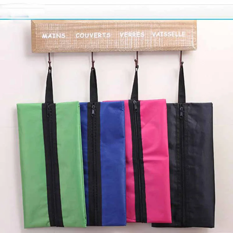 Portable Zip Lock Shoe Storage Bag for Outdoor Travel Storage Organizer Waterproof Dustproof Shoe Bag Cover for Room Accessories - imagen 3