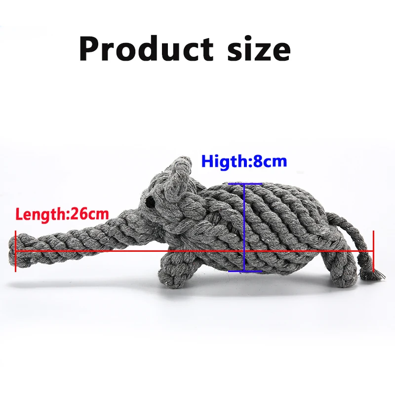 Juguetes interactivos forma elefante perro - Empaque y presentación