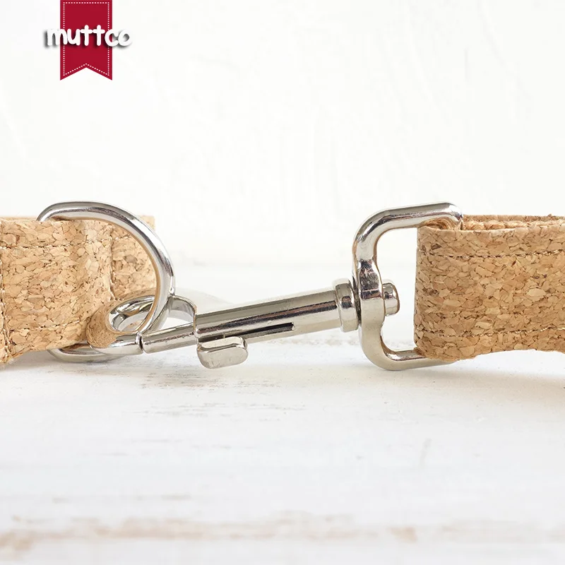 MUTTCO suministros para mascotas personalizados individuales la resistencia al ganancia de madera para morder el collar de perro correa accesorio para cachorros 5 tamaños UDC084 - imagen 5