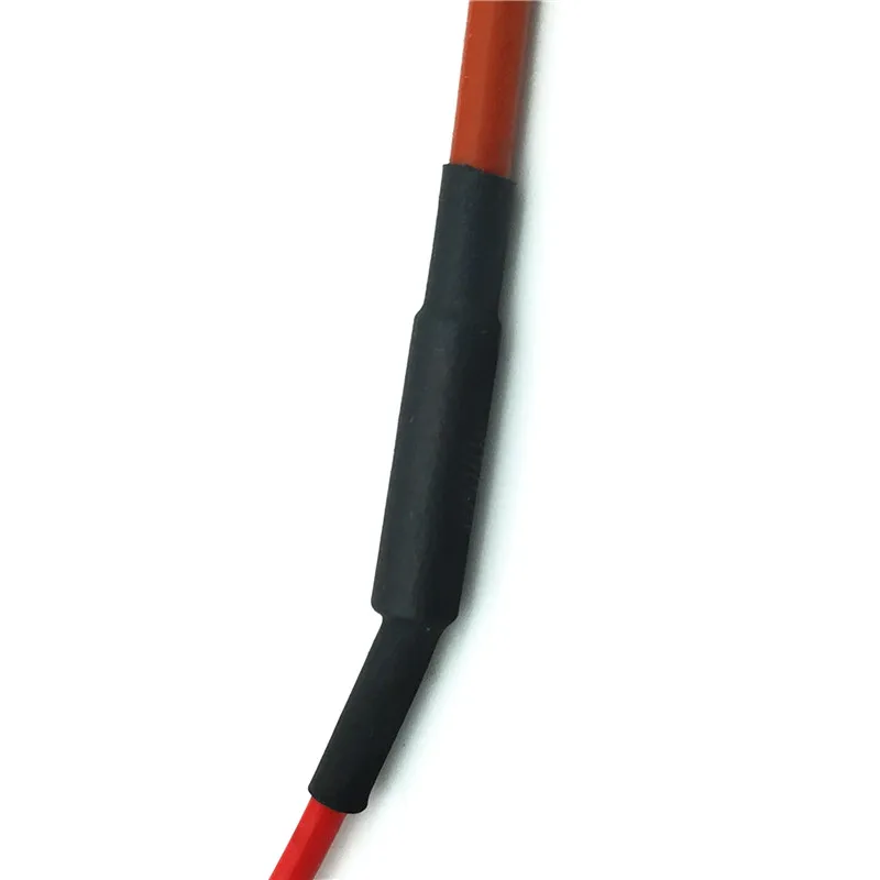 Sistema de Cable de calefacción por infrarrojos, Cable de fibra de carbono de Gel de sílice de 3mm, utilizado en voltaje de 220v, 150w, 10M, 12K, 33ohm / M - imagen 5