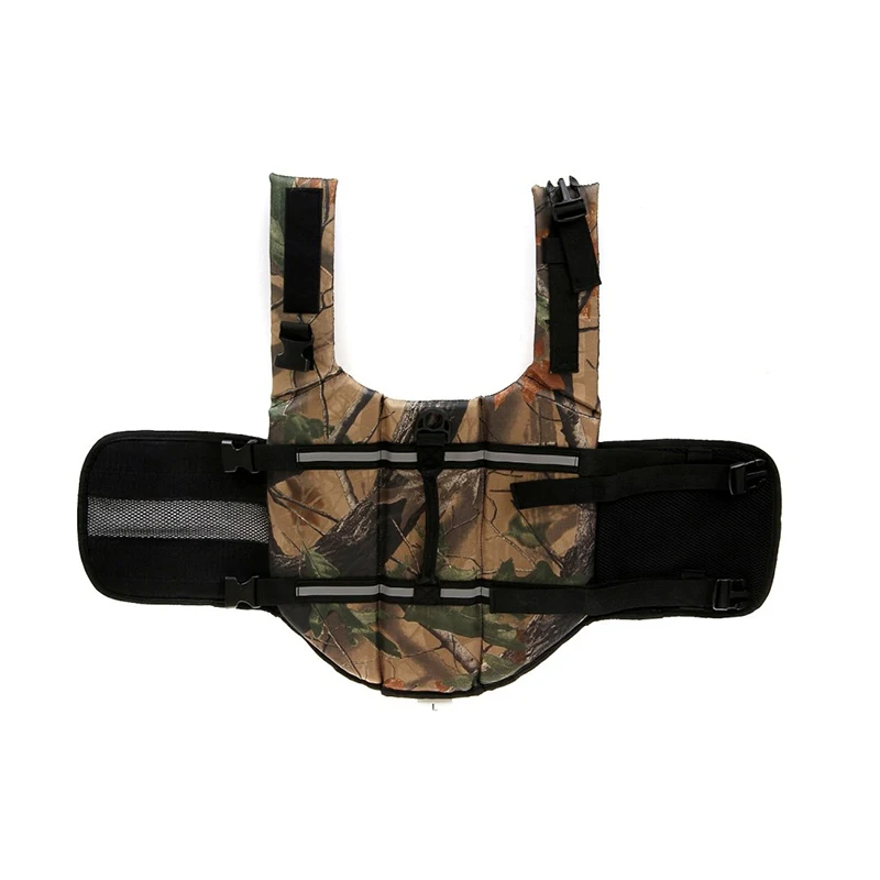 Chaleco salvavidas de seguridad para perros, traje de baño de verano con Bulldog Francés Shih Tzu, ropa para perros grandes, chaleco, camiseta zwemvest hond - imagen 5