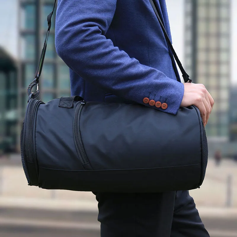 Waterproof Cylindrical Travel Bag Storage Bag Dry and Wet Separation Gym Bag Organizer Sports Outdoor Bag Storage Shoe Debris3