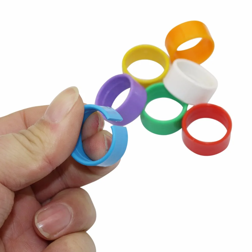 Anillo de pie para aves de corral, accesorio con Clip de 100 cm/1,6 cm/1,8 cm, para pollo, pato, loro, codorniz, herramientas de agricultura avícola, 2,0 unidades - imagen 3