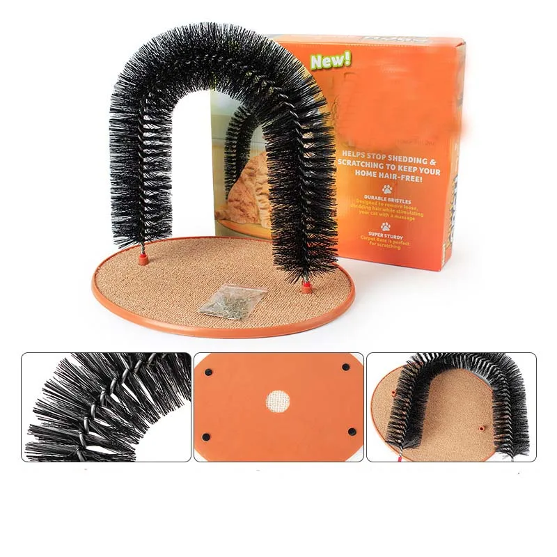 Rascador de puerta para gatos, cepillos para gatos, peine para cachorros, suministros para mascotas, muebles de dormitorio, 1 ud. - imagen 2
