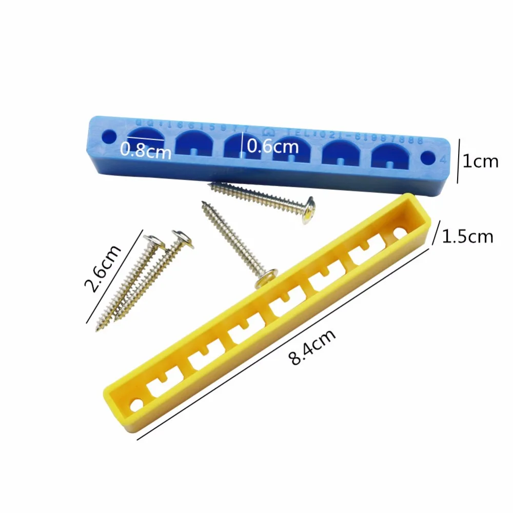 Beekeeping Tool 6-hole Anti-theft Device Beehive Nest Door Bee Anti-escape Strip Anti-run Long Strip Anti-theft Door 10 Pcs - imagen 2
