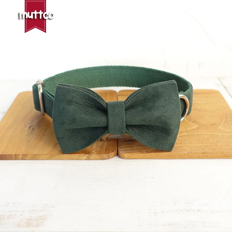 MUTTCO vende al por menor collar de alta calidad para perro THE GREEN DAY diseño collar de perro 5 tamaños UDC019
