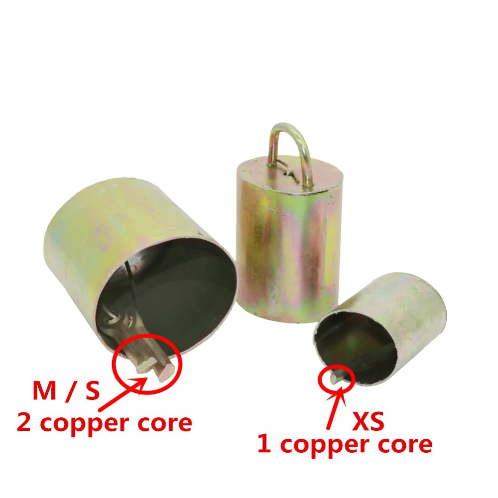 Campanas de cobre pequeñas y medianas para ganado, cascabeles de latón fuerte con sonido, 1 unidad - imagen 3