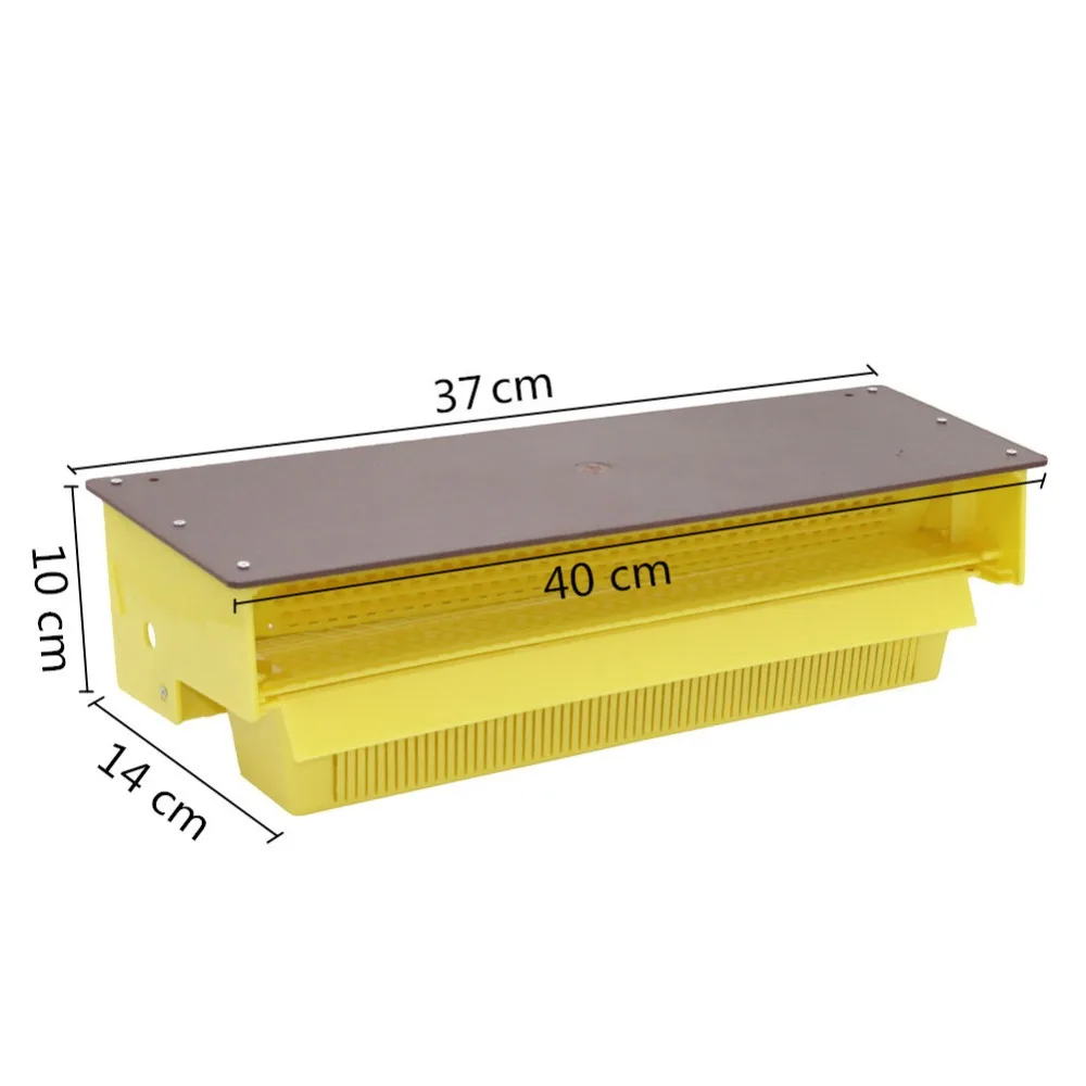Colector de polen de plástico de piezas, bandeja de polen extraíble y ventilada, Colector de colmena de miel de abeja, herramientas de apicultura, 1 unidad - imagen 2