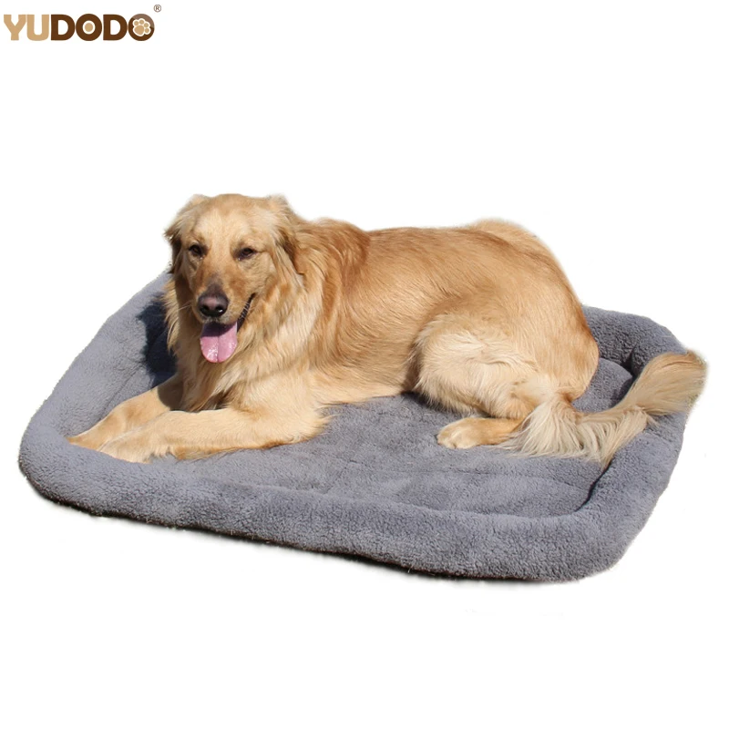 YUDODO-Cojines para mascotas, camas para perros grandes, manta suave y cálida para mascotas pequeñas y medianas, colchoneta para dormir, colchón de 95x68cm/80x60cm/65x45cm/55x35cm