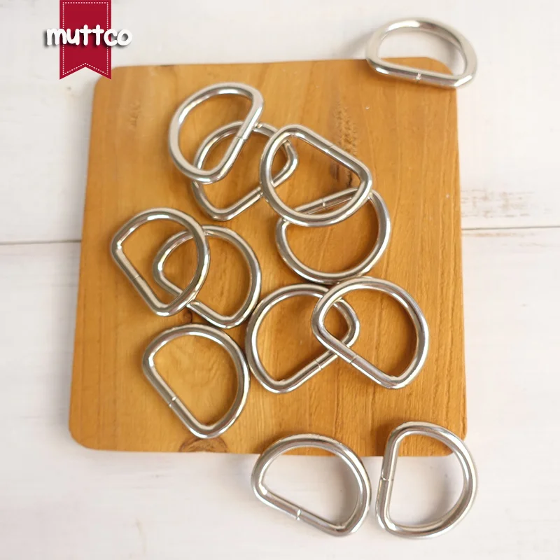 Anillos planos de metal no soldado de alta resistencia para mochila de 25mm, correas para ropa, collares para perros, accesorios, DK-006H de aleación de Zinc - imagen 4