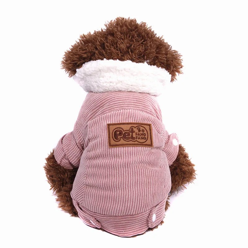 Warm Pet Dog Clothes for Small Medium Dogs Down Jacket Thick Cotton Cat Puppy Coat Clothing for Chihuahua - imagen 3