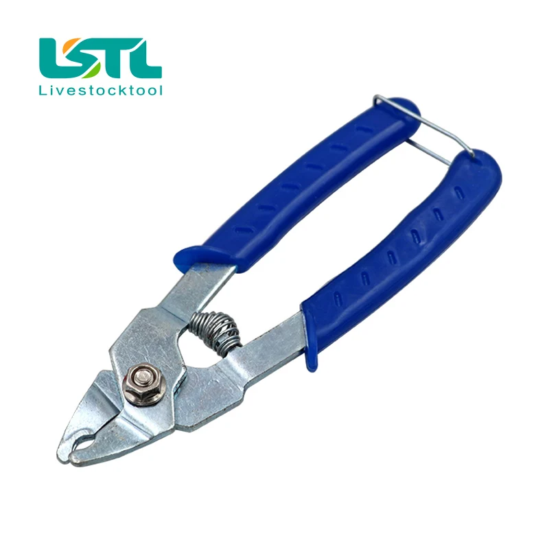 Instalación de abrazadera para jaula de pájaros y pollos, alicates para clavos M dispersos, alicates para jaulas de animales, accesorios para jaulas de conejo, herramientas de instalación - imagen 3