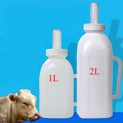 Botella de alimentación para becerros, 2L – Plástico resistente