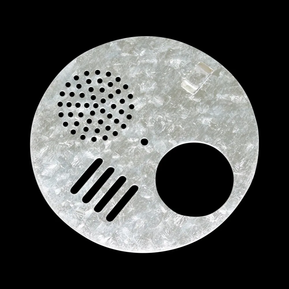 Herramienta de apicultura para colmenas grandes, utensilio redondo de Metal, con rejillas de ventilación para puerta de nido, antiescape, 10 piezas, diámetro de 12,4 cm