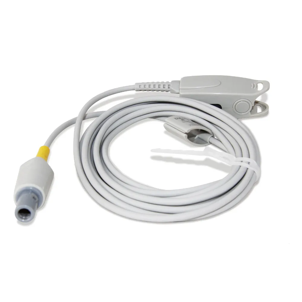 CONTEC-Sonda SpO2 para adultos, Sensor reutilizable para Monitor de pacientes CMS7000/CMS8000, 2018 - imagen 2