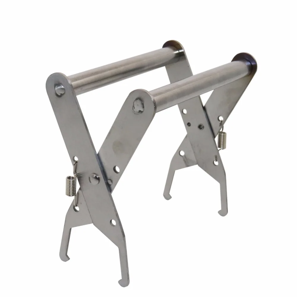 Herramienta de apicultor, abrazadera de caja nido, marco de captura de acero inoxidable, agarre de colmena, abrazadera, accesorios de apicultura, herramienta de apicultura - imagen 5